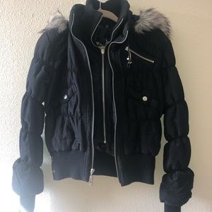 Snow Jacket with faux fur hood